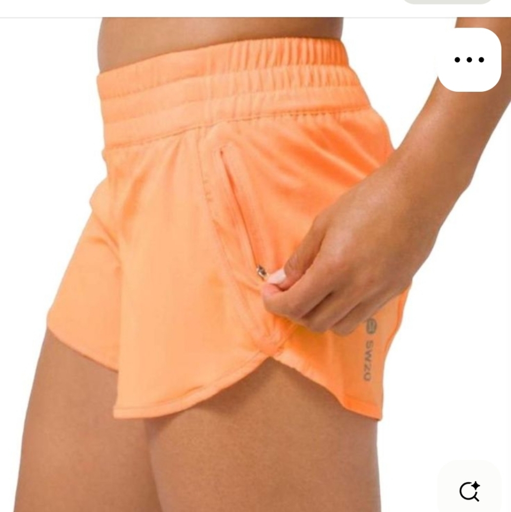 Lululemon Athletica Bright Orange Seawheeze 2020 Shoets